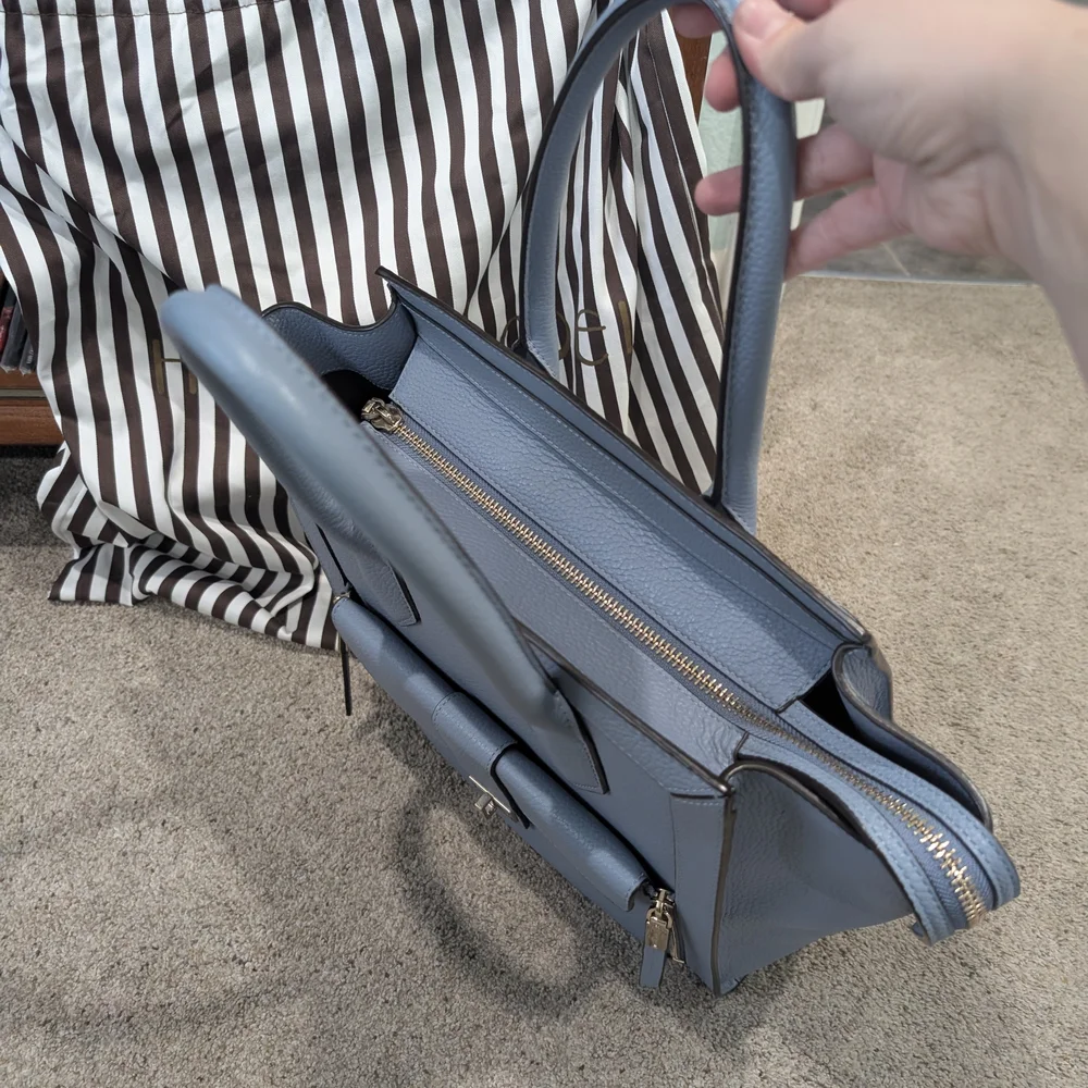 Henri Bendel Light Blue Satchel Bag - Picture 12 of 12